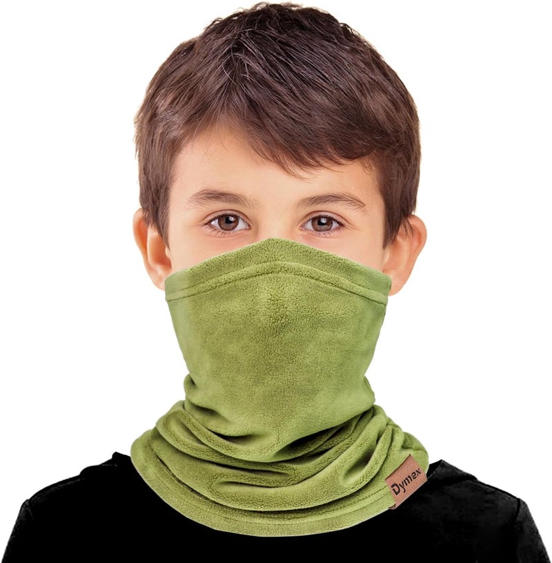 Dymex Kids Neck Warmer Gaiter Winter Fleece Face Neck Cover Balaclava Cold Weather Windproof Face Mask for Boys Girls - Image 2